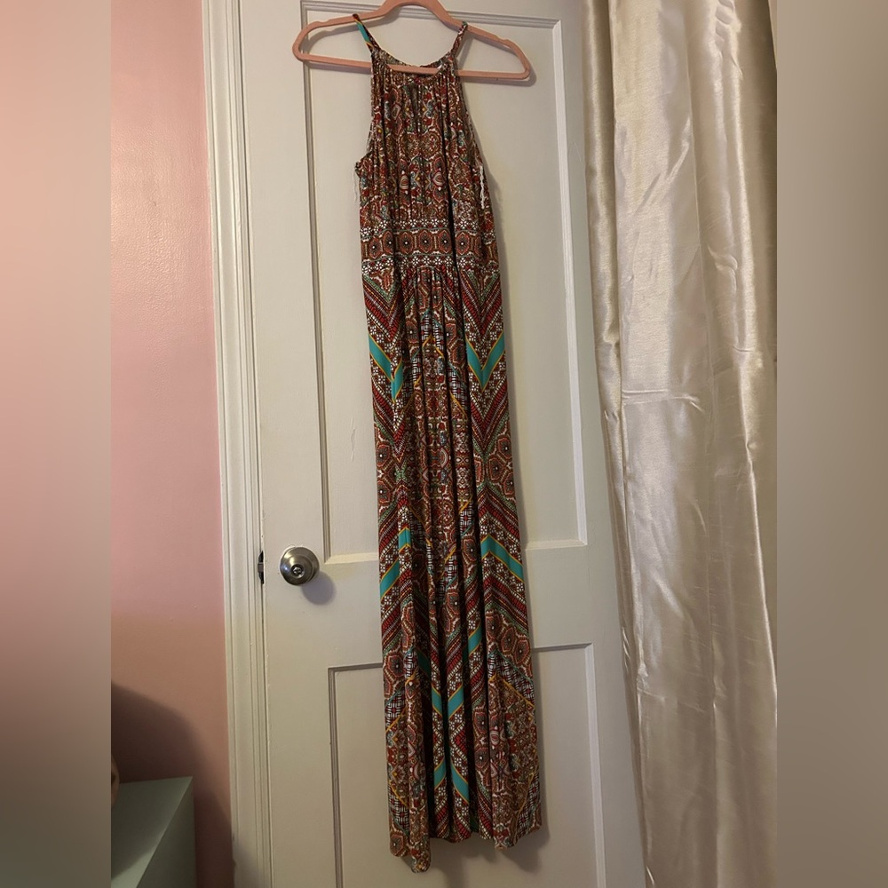 London Times Multicolor Paisley Dress